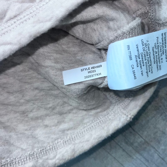 Crewcuts Boys Quilted Pullover‎ Sweatshirt Size S (6-7) Beige Quarter Zip - Picture 6 of 6